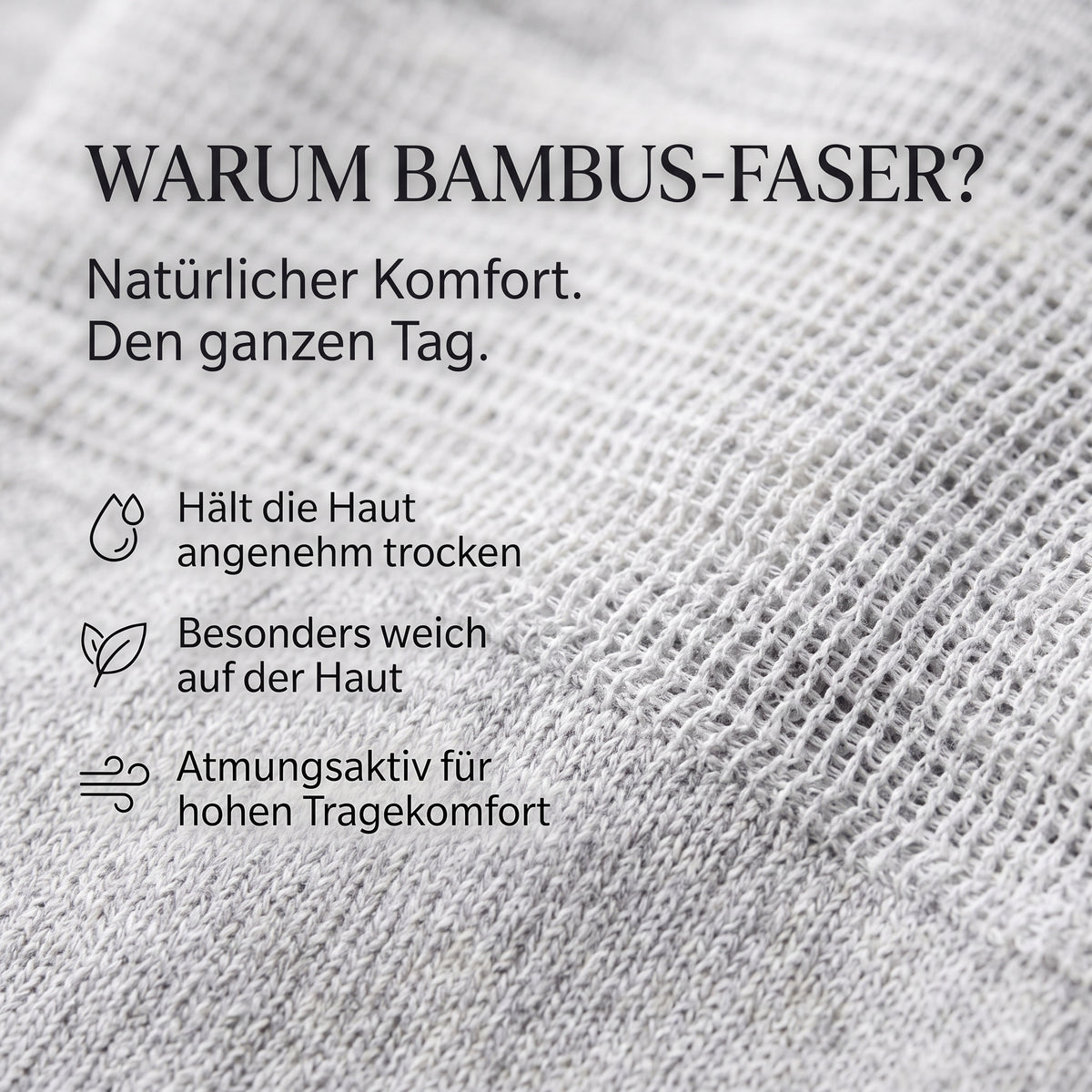 Pandu™ Bambus Kniebandage (1 Stück)