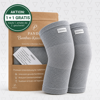 Pandu™ Bambus Kniebandage (2 Stück)