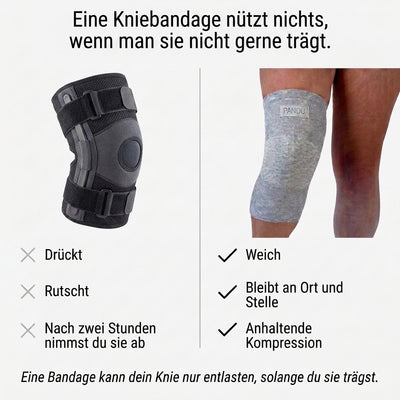 Pandu™ Bambus Kniebandage (2 Stück)
