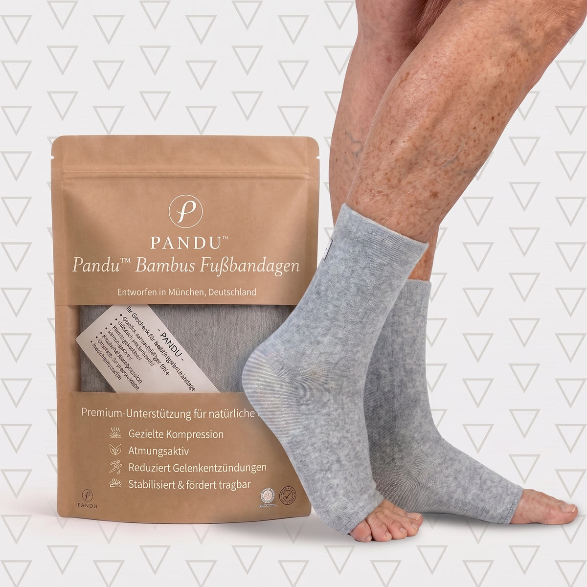 Pandu™ Bambus Fußbandagen