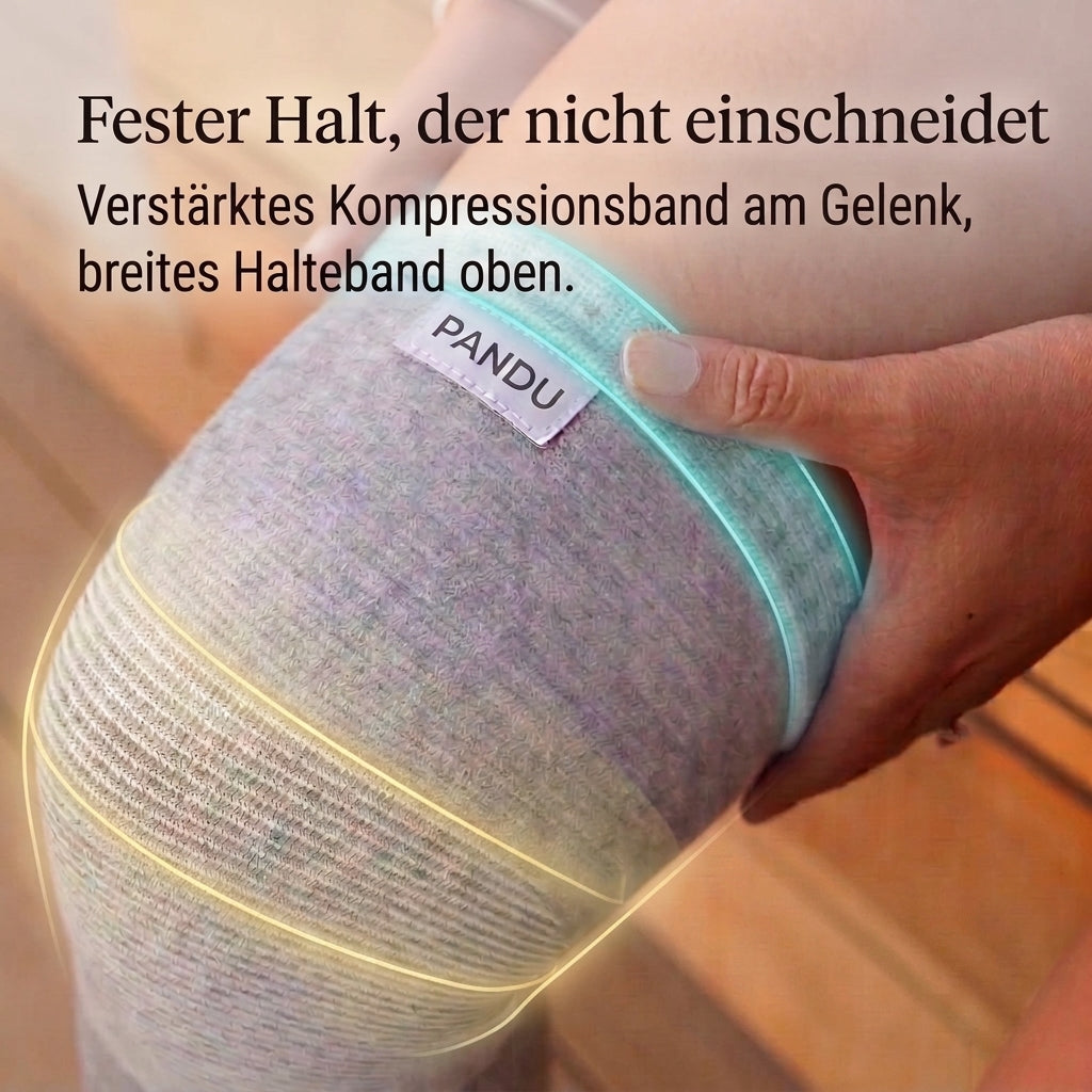 Pandu™ Bambus Kniebandage (2 Stück)