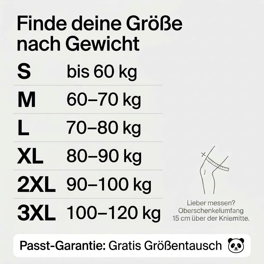 Pandu™ Bambus Kniebandage (2 Stück)